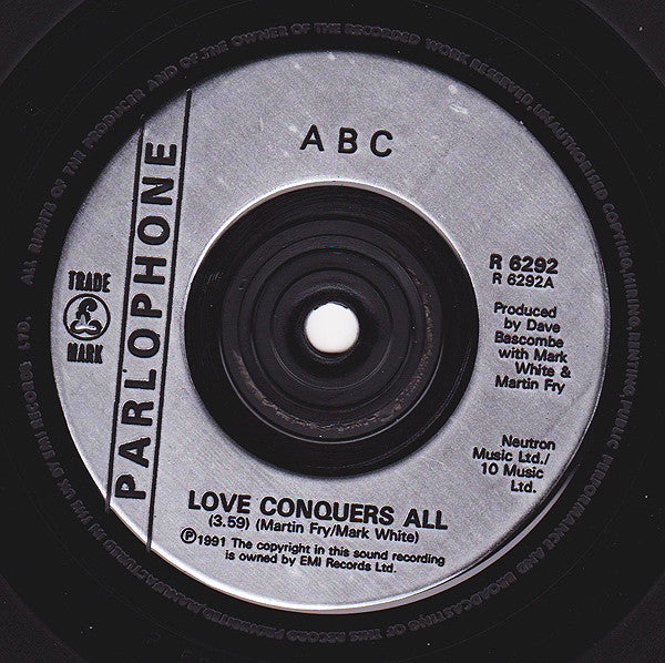 ABC : Love Conquers All (7")