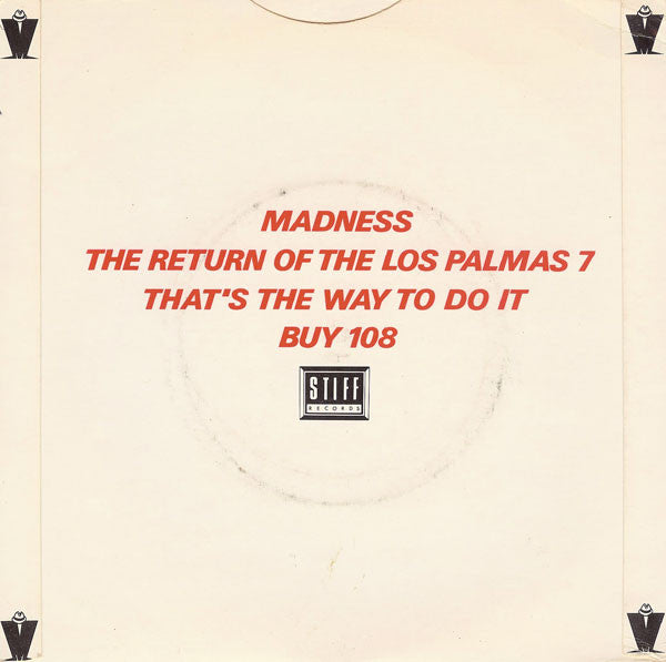 Madness : The Return Of The Los Palmas 7 (7", Single)