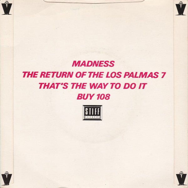 Madness : The Return Of The Los Palmas 7 (7", Single)