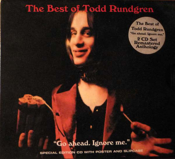 Todd Rundgren : The Best Of Todd Rundgren "Go Ahead. Ignore Me." (2xCD, Comp, RM)
