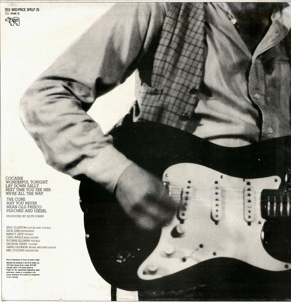 Eric Clapton : Slowhand (LP, Album, RE)