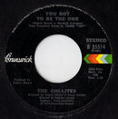 The Chi-Lites : You Got To Be The One / Happiness Is Your Middle Name (7", Single)