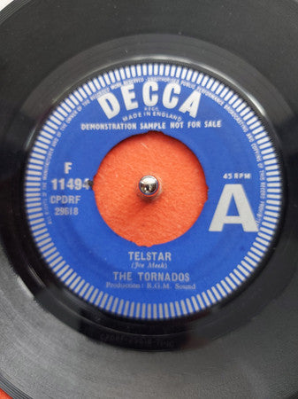 The Tornados : Telstar (7", Mono, Promo)