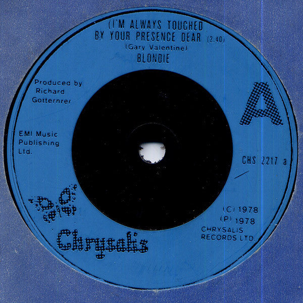 Blondie : (I'm Always Touched By Your) Presence Dear (7", Single, M/Print)