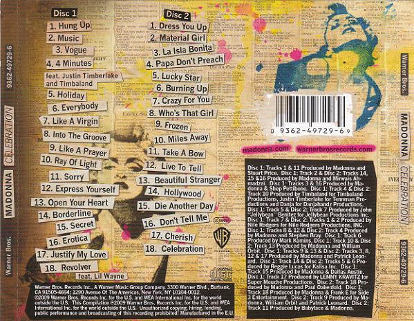 Madonna : Celebration (2xCD, Comp, RM)