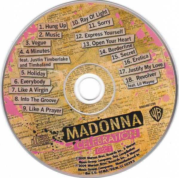 Madonna : Celebration (2xCD, Comp, RM)