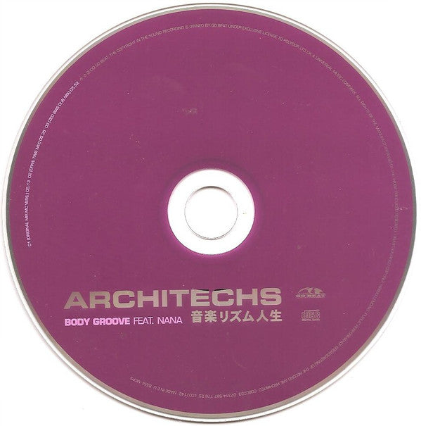 Architechs Feat. Nana : Body Groove (CD, Single)