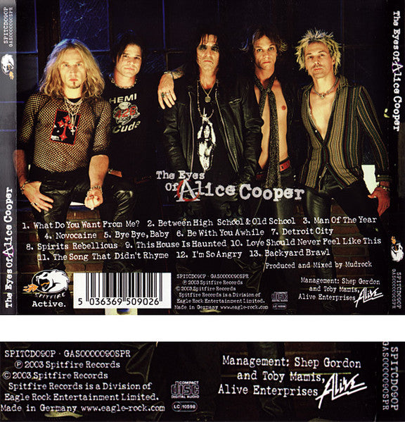 Alice Cooper (2) : The Eyes Of Alice Cooper (CD, Album, Pur)