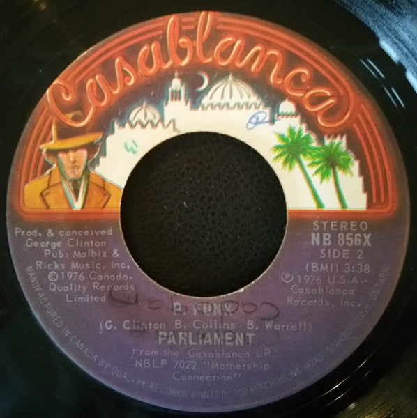 Parliament : Tear The Roof Off The Sucker (Give Up The Funk) (7", Single)