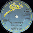 Men At Work : Dr. Heckyll & Mr. Jive / No Restrictions (7", Single)