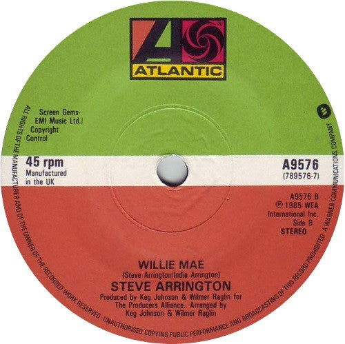 Steve Arrington : Feel So Real (7", Single, EMI)