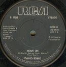 David Bowie : Ashes To Ashes (7", Single, Sol)