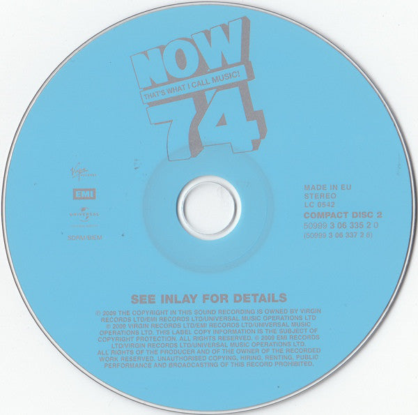 Various : Now That's What I Call Music! 74 (2xCD, Comp)