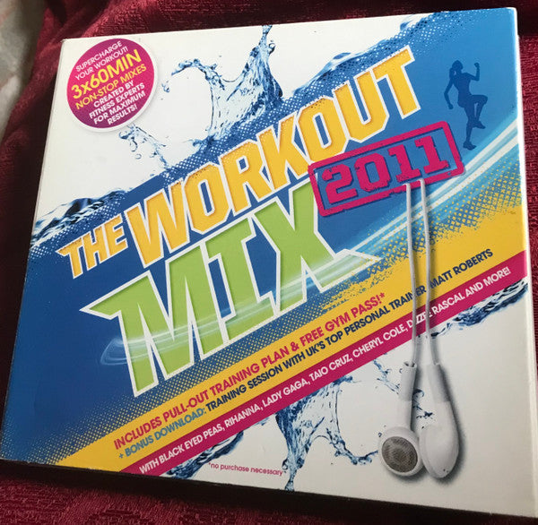 Various : The Workout Mix 2011 (3xCD, Album, Comp)