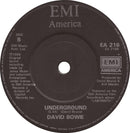 David Bowie : Underground (7", Single, M/Print)