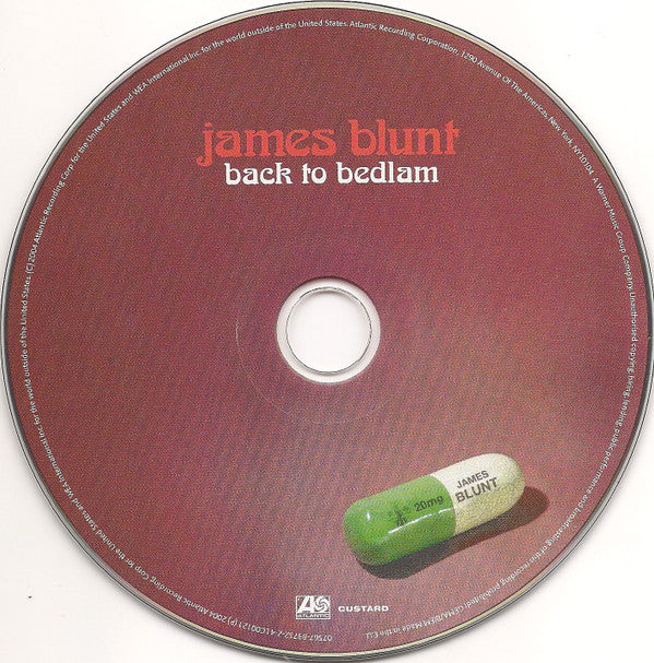 James Blunt : Back To Bedlam (CD, Album, RE)