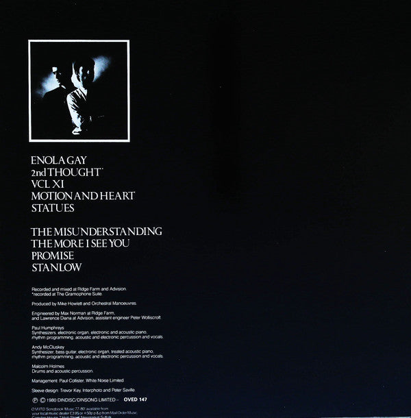 Orchestral Manoeuvres In The Dark : Organisation (LP, Album, RE)