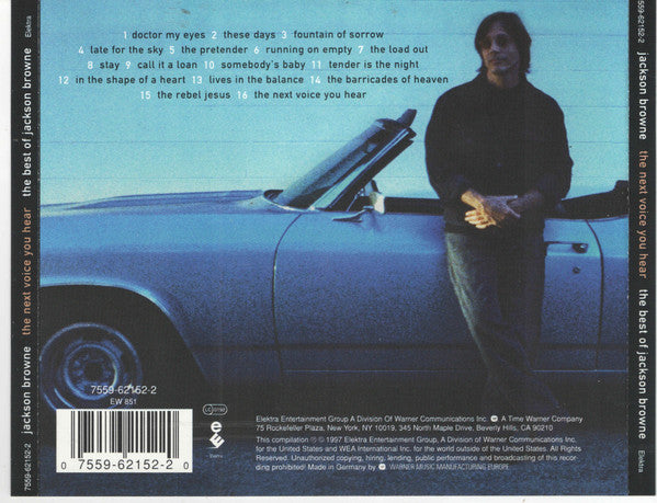 Jackson Browne : The Next Voice You Hear - The Best Of Jackson Browne (CD, Comp)