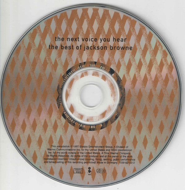 Jackson Browne : The Next Voice You Hear - The Best Of Jackson Browne (CD, Comp)