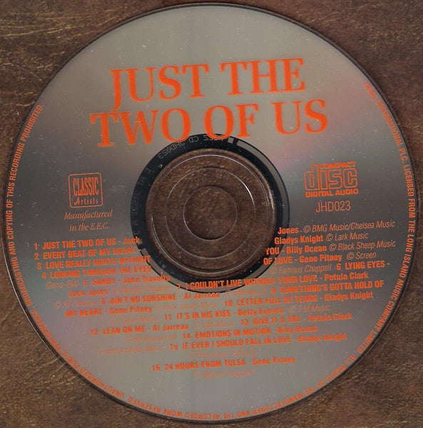 Various : Just The Two Of Us (CD, Comp)