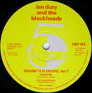 Ian Dury And The Blockheads : Reasons To Be Cheerful (Part Three) (12", Single)