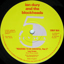 Ian Dury And The Blockheads : Reasons To Be Cheerful (Part Three) (12", Single)