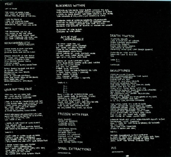 Autopsy (2) : Acts Of The Unspeakable (CD, Album, RE, RM, Dig)