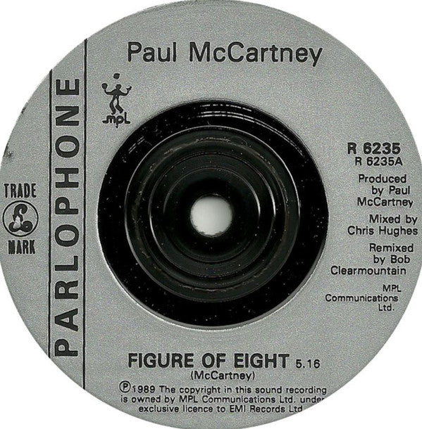 Paul McCartney : Figure Of Eight / Ou Est Le Soleil? (7", Single, Sil)