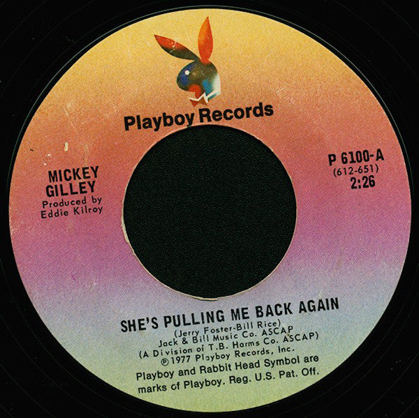 Mickey Gilley : She's Pulling Me Back Again / Sweet Mama Goodtimes (7", Styrene)