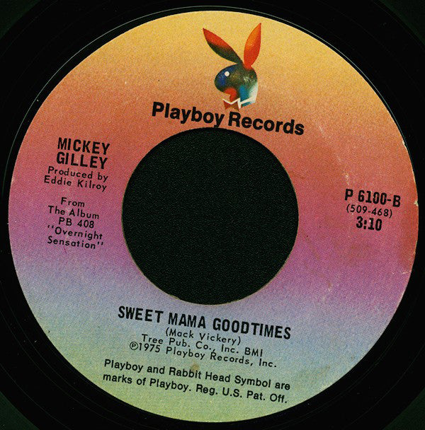 Mickey Gilley : She's Pulling Me Back Again / Sweet Mama Goodtimes (7", Styrene)