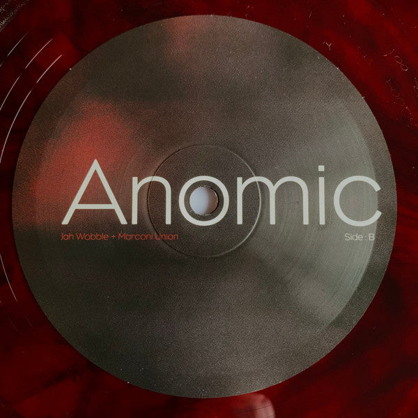 Jah Wobble + Marconi Union : Anomic (LP, Album, RSD, Ltd, RE, Red)