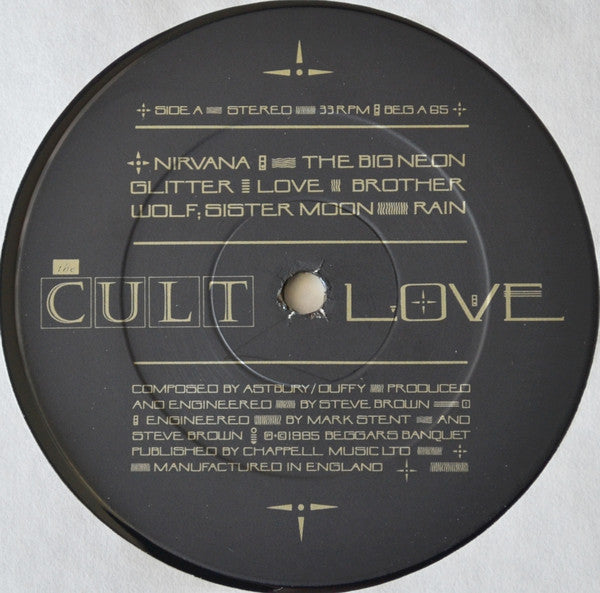 The Cult : Love (LP, Album, Gat)