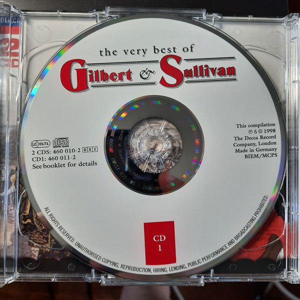 William Gilbert ,  Sir Arthur Sullivan ;  D'Oyly Carte Opera Company : The Very Best of Gilbert & Sullivan (2xCD, RE)