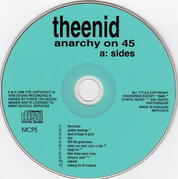 The Enid : Anarchy On 45 - Complete Singles Collection (2xCD, Comp)