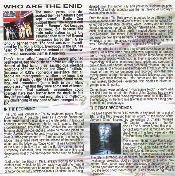 The Enid : Anarchy On 45 - Complete Singles Collection (2xCD, Comp)