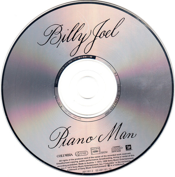 Billy Joel : Piano Man (CD, Album, Enh, RE, RM)