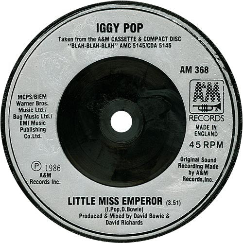 Iggy Pop : Real Wild Child (Wild One) (7", Single, Sol)