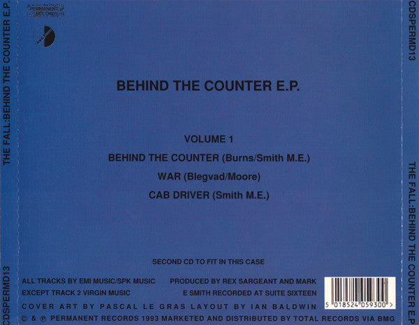 The Fall : Behind The Counter E.P. (CD, EP, v.1)