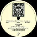 Orchestral Manœuvres In The Dark* : So In Love (12", Single)
