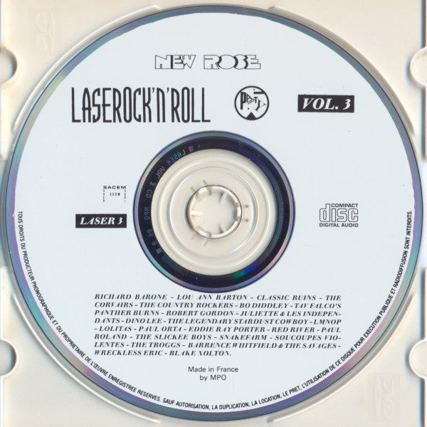 Various : Laserock'n'Roll Party Volume 3 (CD, Comp)