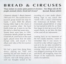 Colosseum : Bread & Circuses (CD, Album)