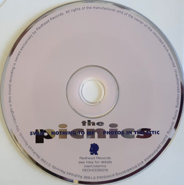 The Picnics : Swim (CD, Single)