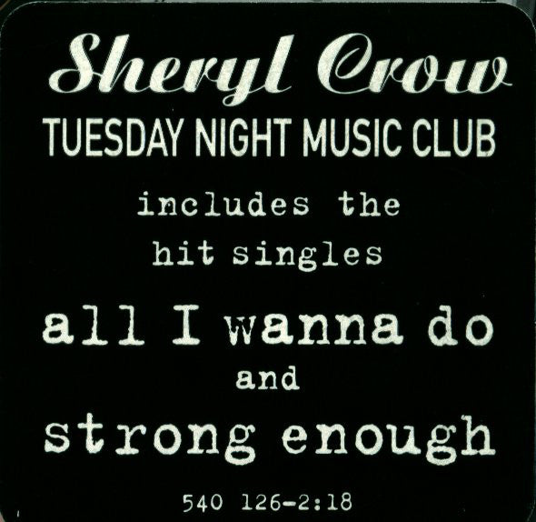 Sheryl Crow : Tuesday Night Music Club (CD, Album, PMD)