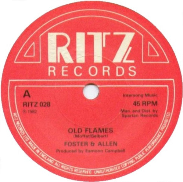 Foster & Allen : Old Flames (7", Single)