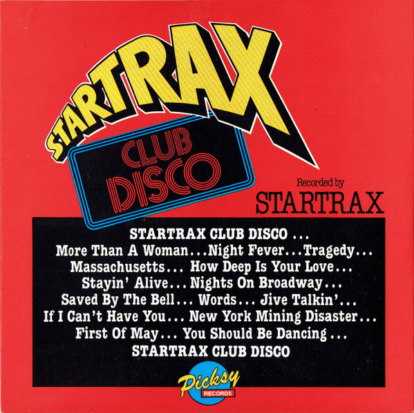 Startrax : Startrax Club Disco (7", Single, Red)