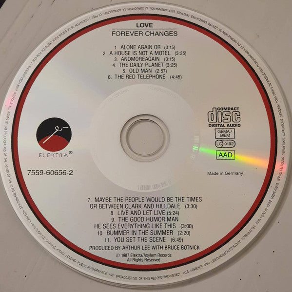 Love : Forever Changes (CD, Album, RE, RP)