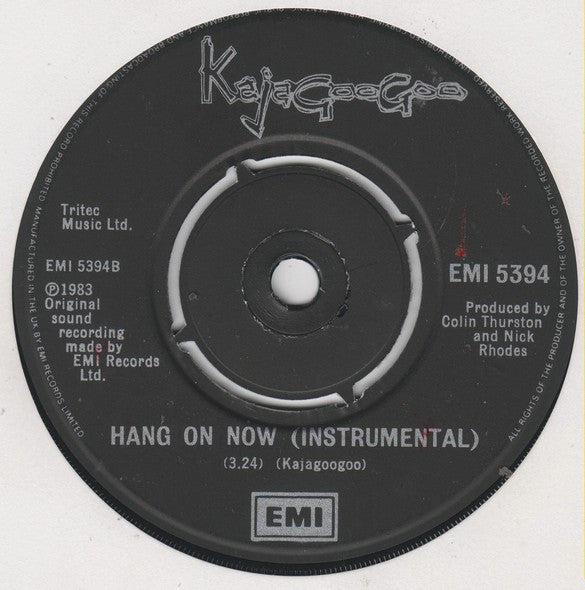 Kajagoogoo : Hang On Now (7", Single)