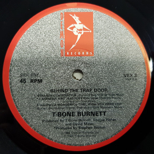 T-Bone Burnett : Behind The Trap Door (12", MiniAlbum, EP, Dam)