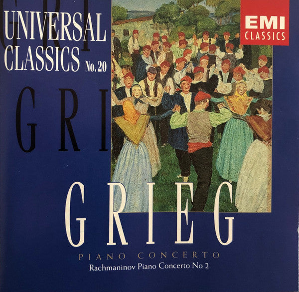 Edvard Grieg, Sergei Vasilyevich Rachmaninoff : Piano Concertos (CD, Comp)