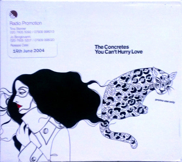 The Concretes : You Can't Hurry Love (CD, Single, Promo)